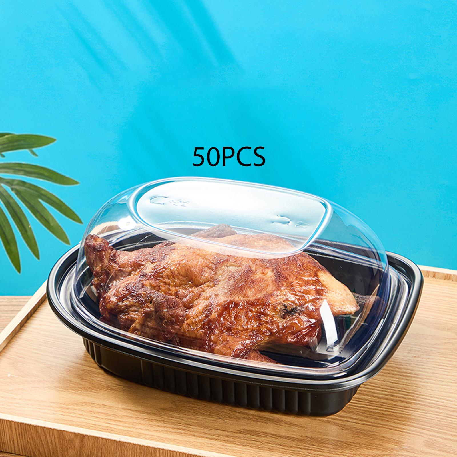 Meal Prep With Rotisserie Chicken - Kotak Rotisserie Ayam Panggang Sekali Pakai,