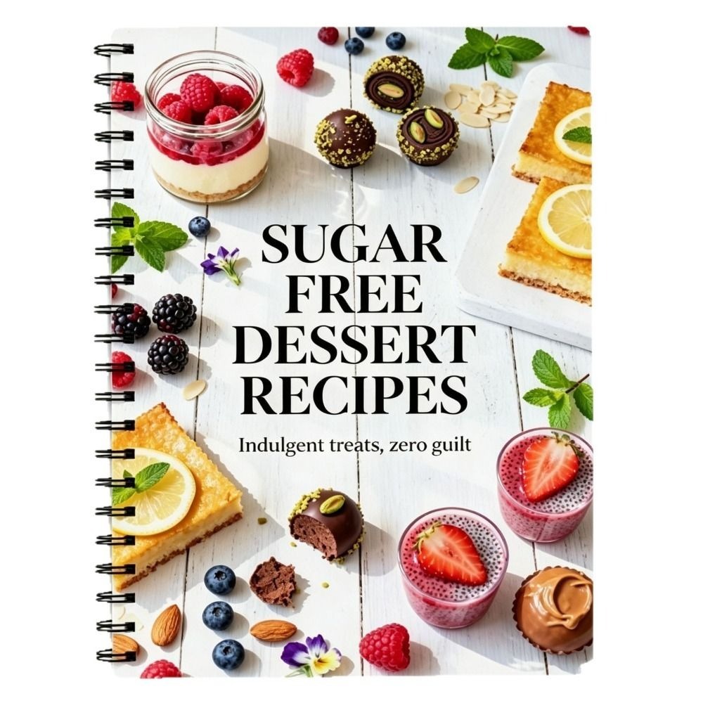 Meal Prep Book - Resep Makanan Penutup Bebas Gula Baru,