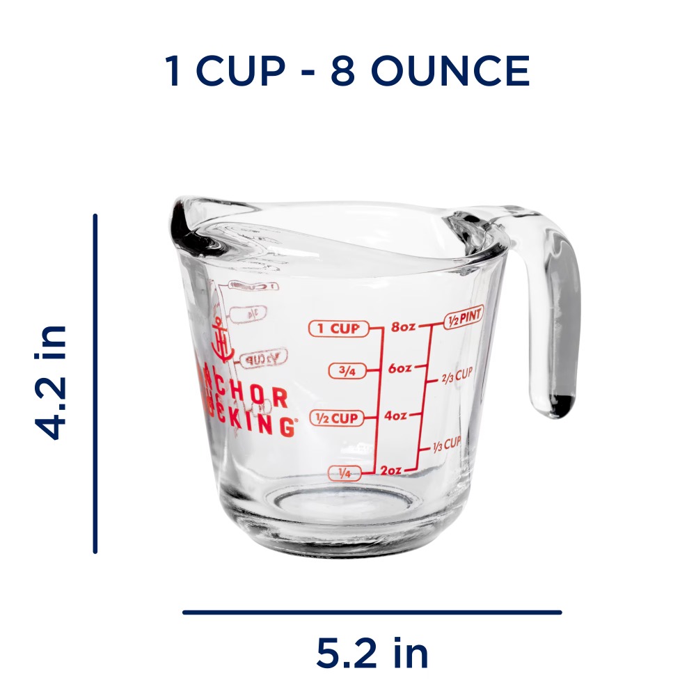 Set 2 Gelas Ukur Kaca dengan P - Meal Prep Microwave ulasan dan harga