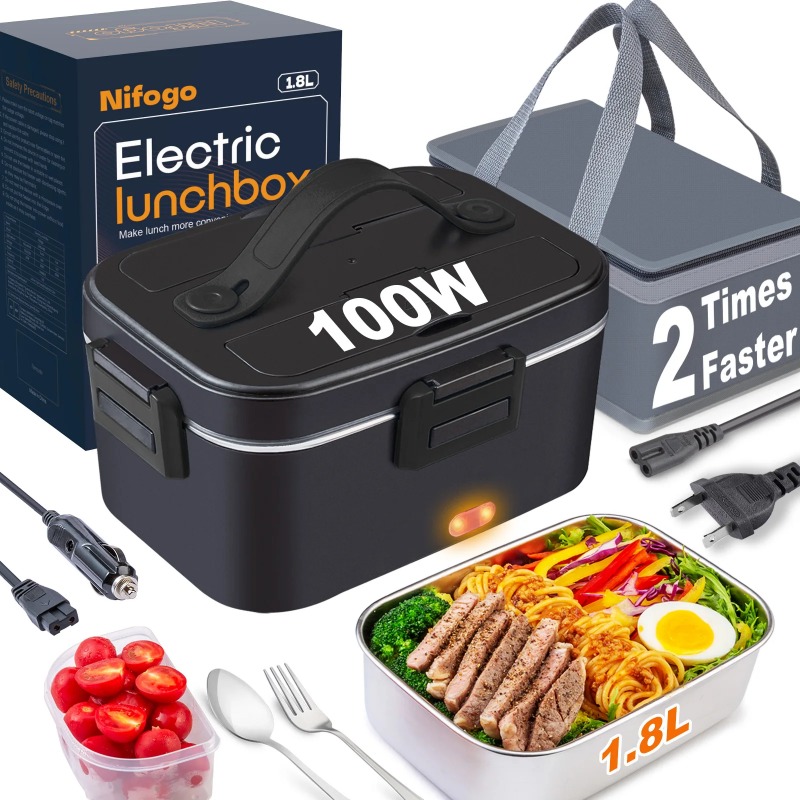 Kotak Makan Listrik Berpemanas - Meal Prep Microwave ulasan dan harga