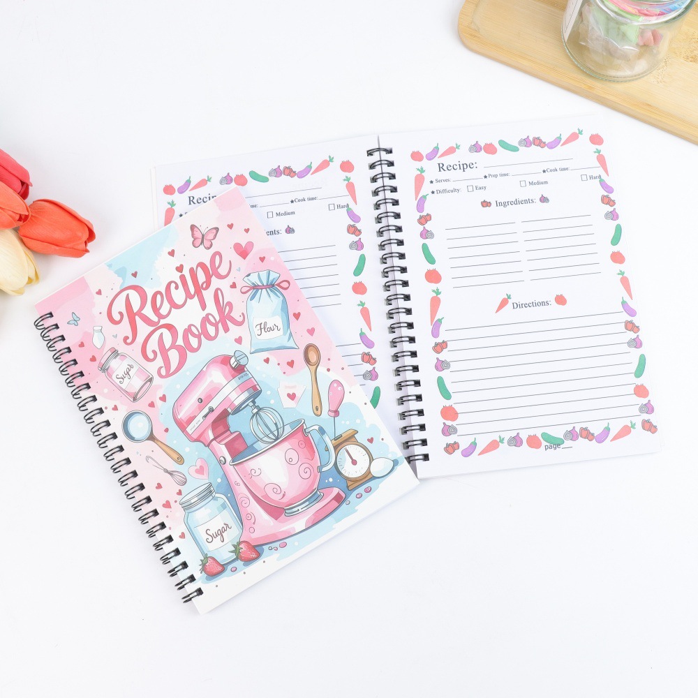 Buku Catatan Resep 100 Lembar  - Meal Prep Book ulasan dan harga