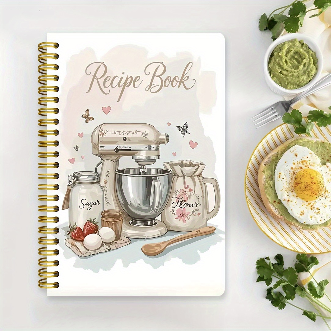 Buku catatan bersampul cetak d - Meal Prep Book ulasan dan harga