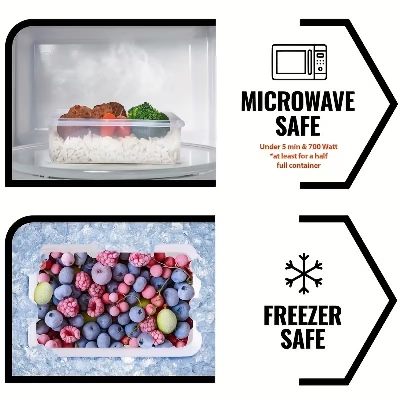 4 Wadah Penyimpanan Makanan Tr - Meal Prep Microwave ulasan dan harga
