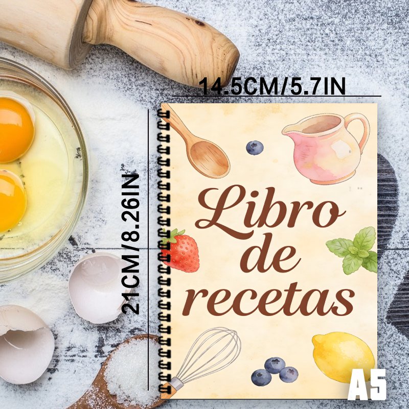 Buku Resep Spanyol Kertas A5,  - Meal Prep Book ulasan dan harga