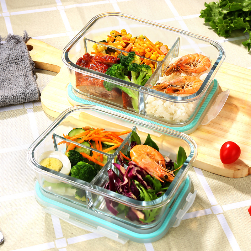 Kotak Penyimpanan Makanan Kaca - Meal Prep Microwave ulasan dan harga