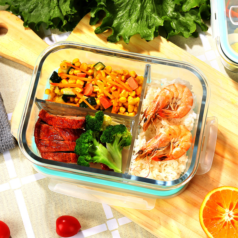 Kotak Penyimpanan Makanan Kaca - Meal Prep Microwave ulasan dan harga