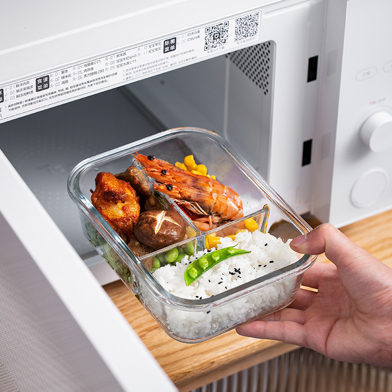 Kotak Penyimpanan Makanan Kaca - Meal Prep Microwave ulasan dan harga