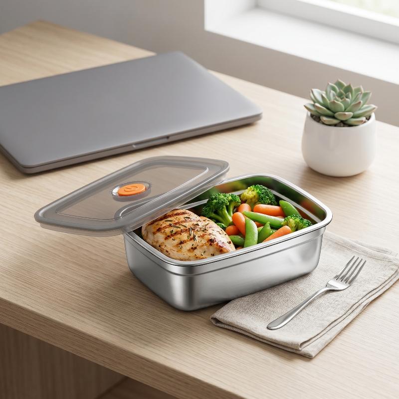 Kotak Makan Siang Berkemah Baj - Meal Prep Microwave ulasan dan harga