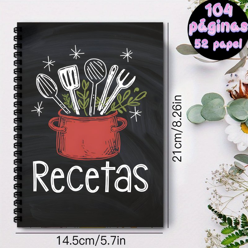 Buku Catatan Spiral Resep Span - Meal Prep Book ulasan dan harga