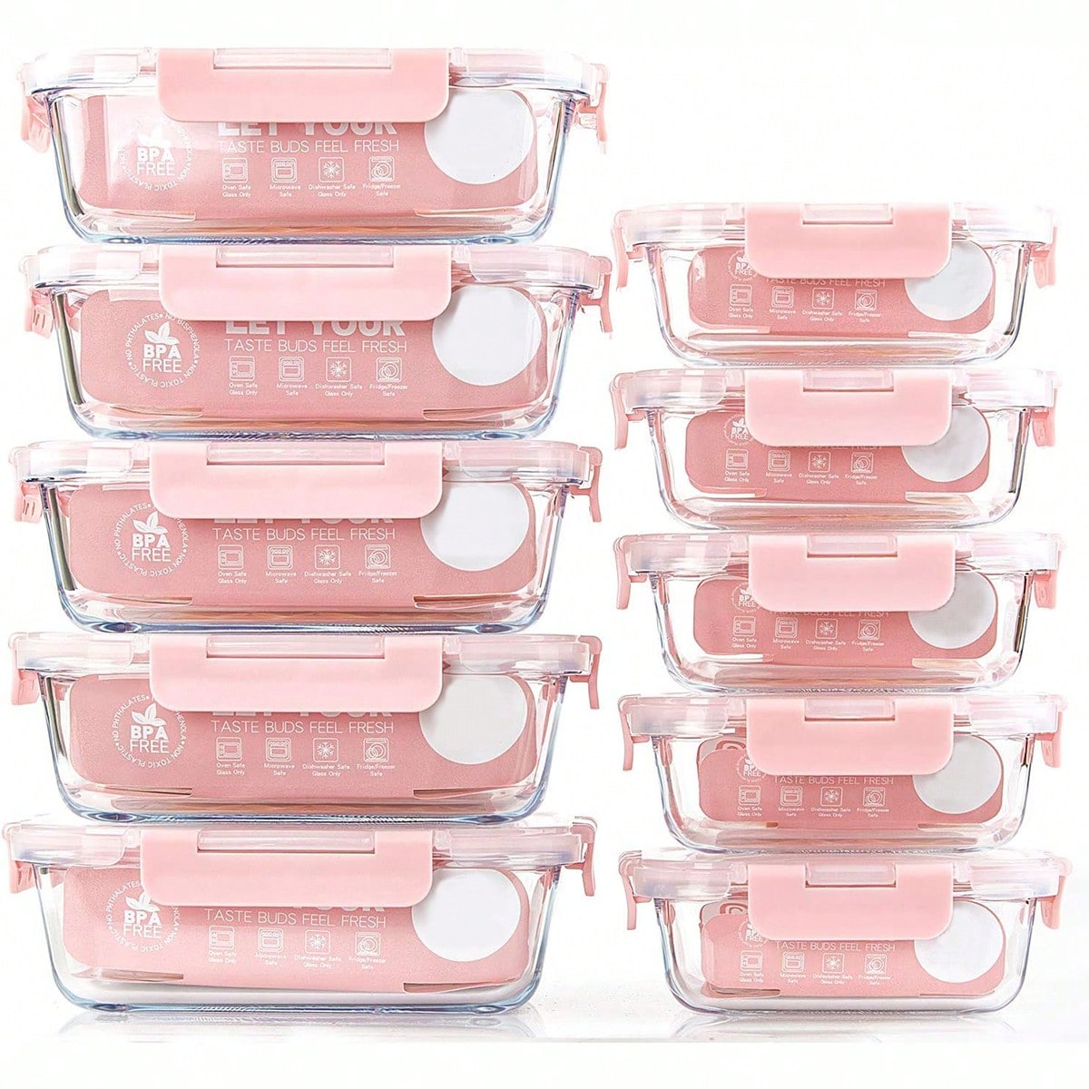 10 Wadah Makanan Kaca, Wadah P - Meal Prep Microwave ulasan dan harga