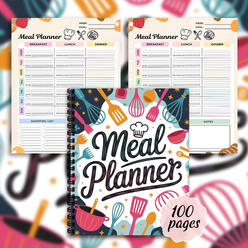 Buku Catatan Perencana Makanan - Meal Prep Book ulasan dan harga