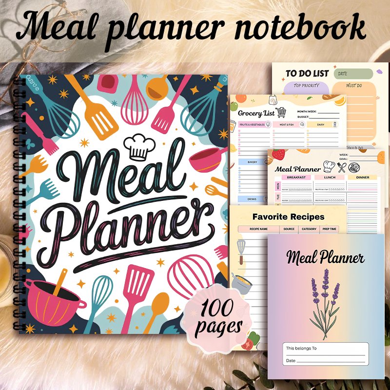Buku Catatan Perencana Makanan - Meal Prep Book ulasan dan harga